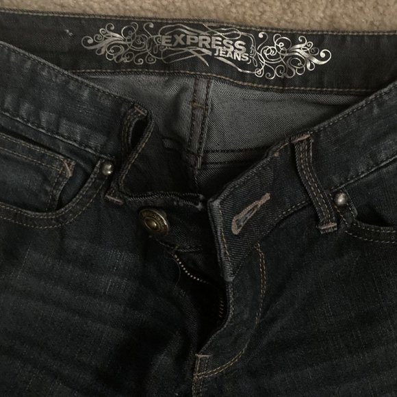 Express Zelda Barely Boot•Slim Fit•Ultra Low Rise - Picture 3 of 4